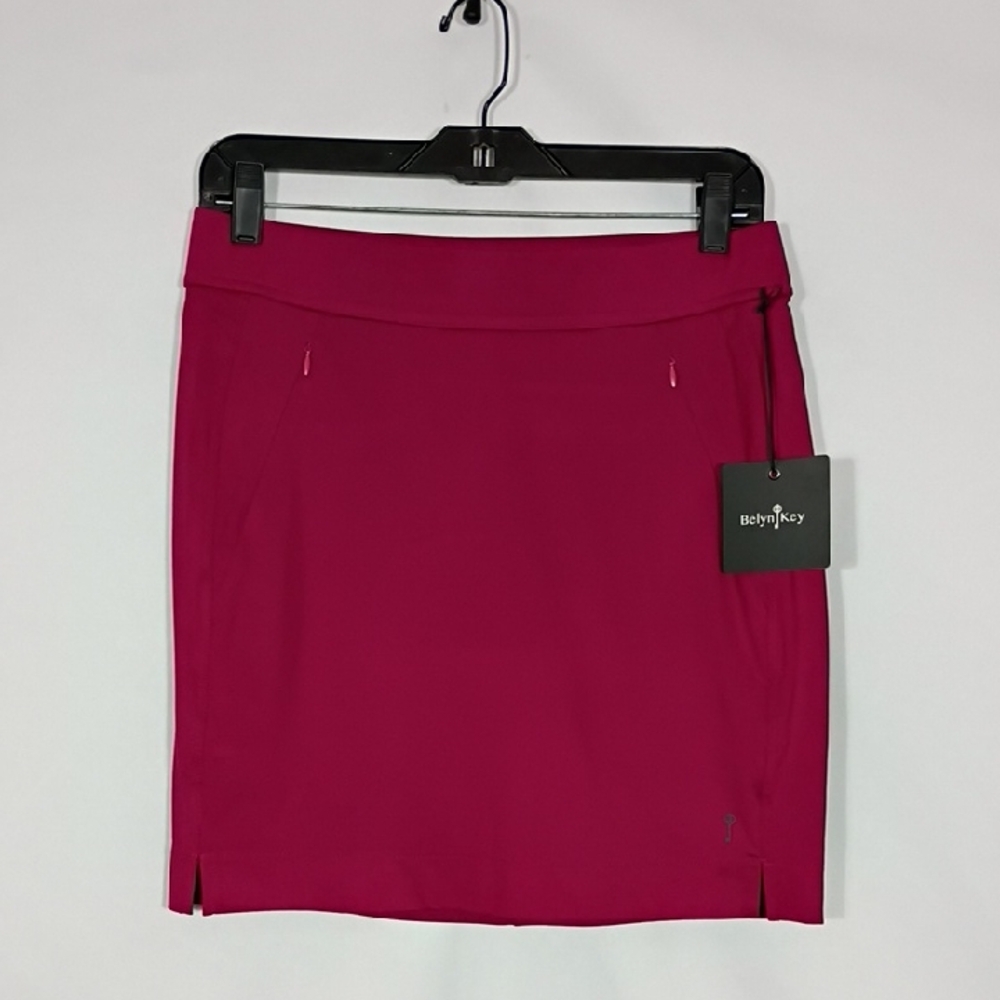 NWT Belyn Key Pomegranate Essential Skort Women's Size XS Golf Tennis Pickleball